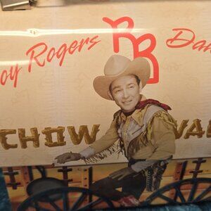 Vintage Dale and Roy Rogers lunch box